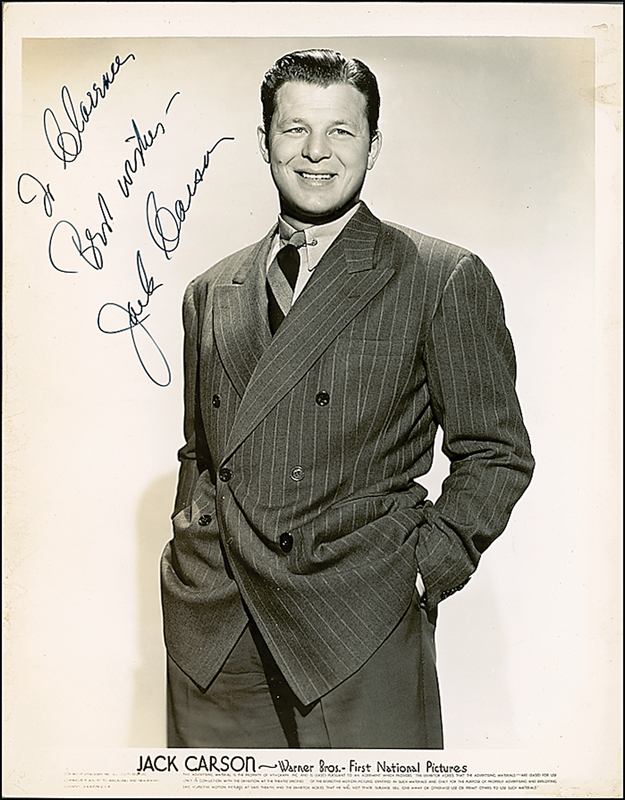 Lot 943 Jack Carson