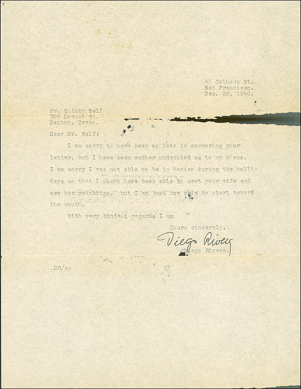 Lot 618 Diego Rivera