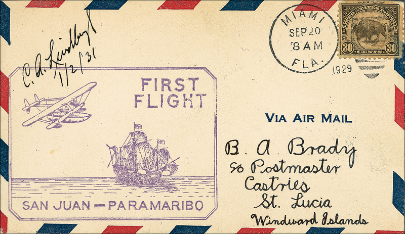 Lot 491 Charles Lindbergh