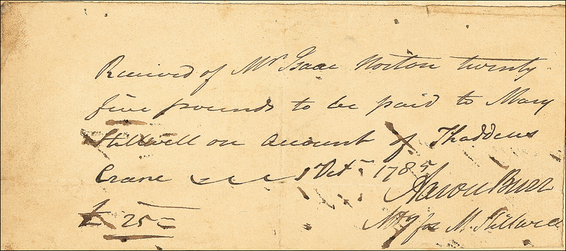 Lot 193 Aaron Burr