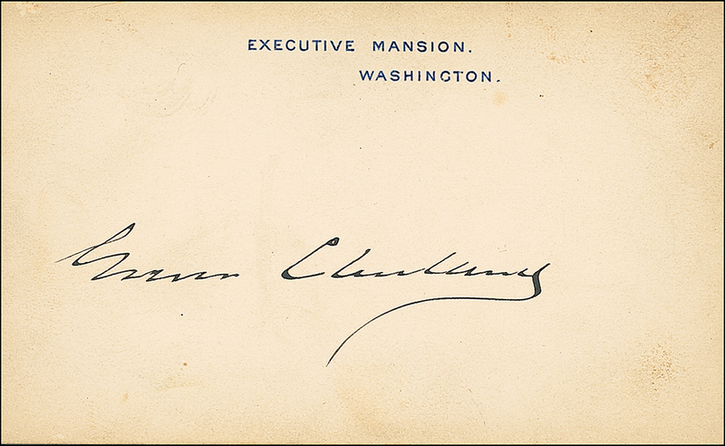 Lot 19 Grover Cleveland