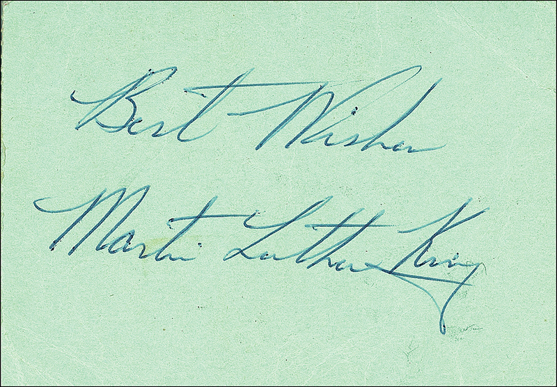 Lot 288 Martin Luther King, Jr