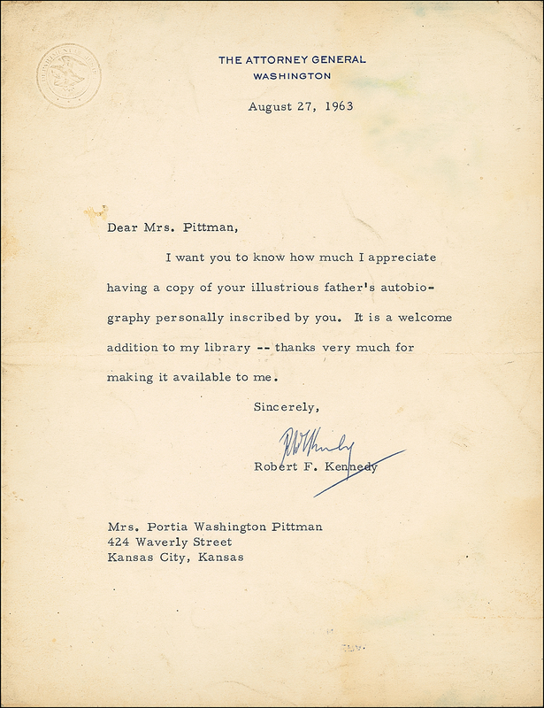 Lot 283 Robert F. Kennedy