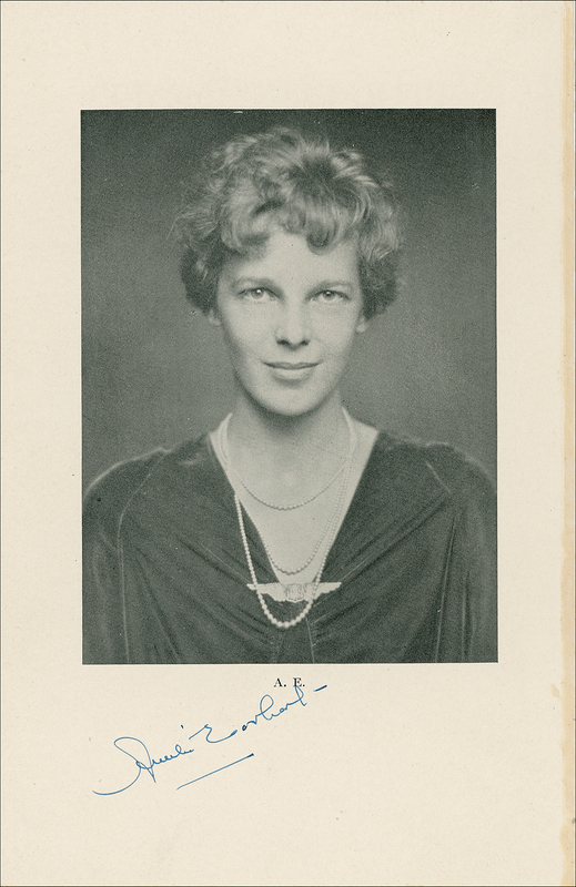 Lot 485 Amelia Earhart