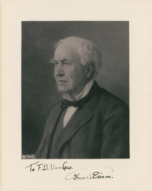 Lot 237 Thomas Edison