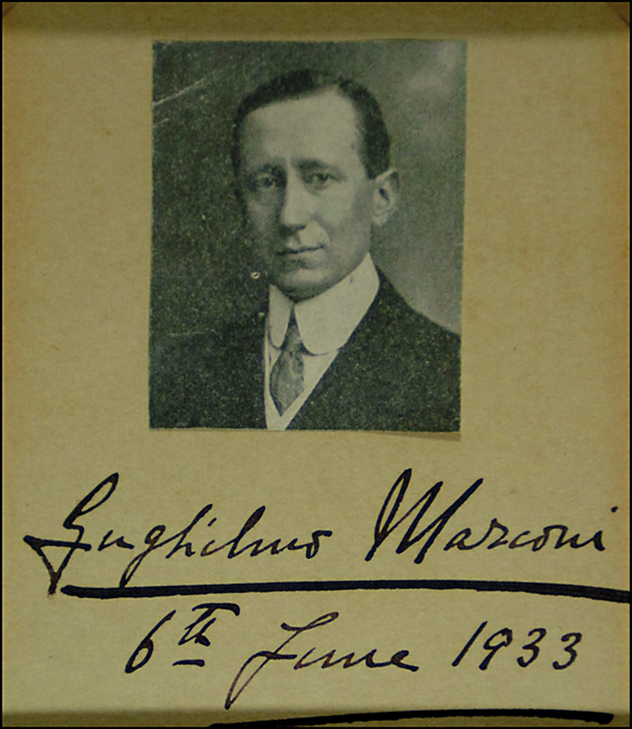 Lot 301 Guglielmo Marconi