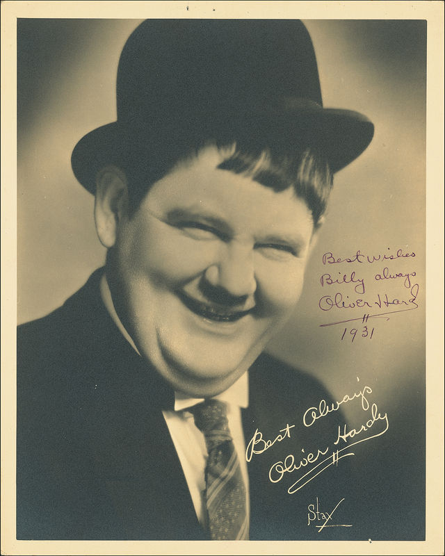 Lot 1029 Oliver Hardy