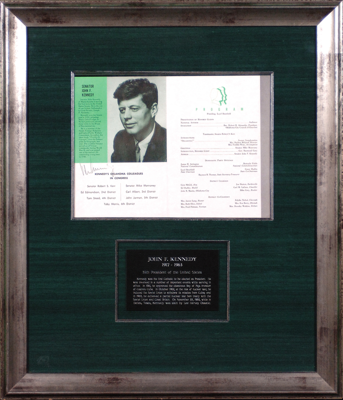 Lot 92 John F. Kennedy