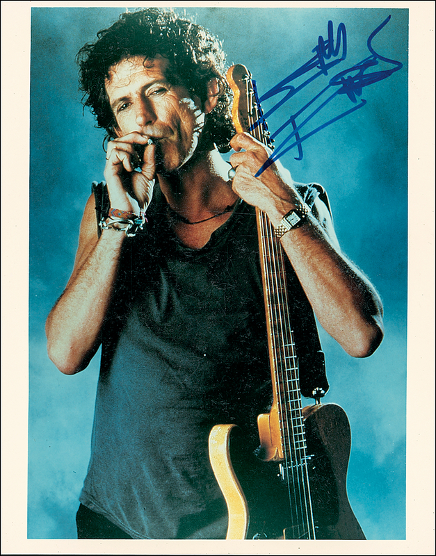 Lot 839 Rolling Stones: Richards, Keith