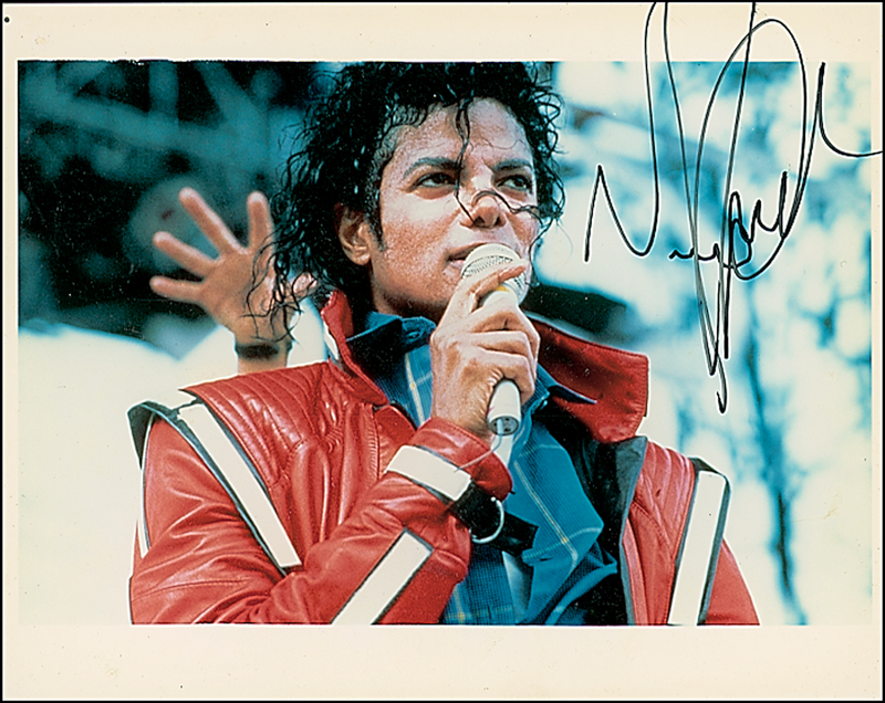 Lot 775 Michael Jackson