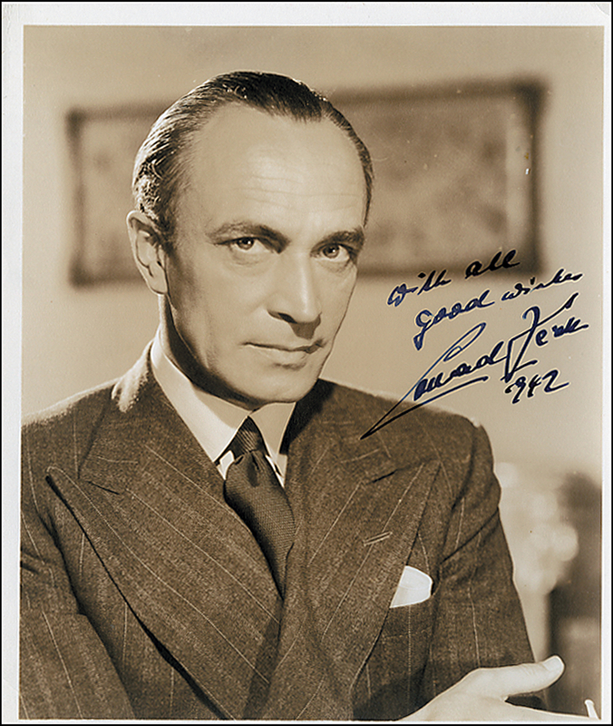 Lot 1247 Conrad Veidt