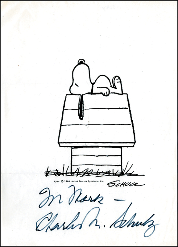 Lot 687 Charles Schulz