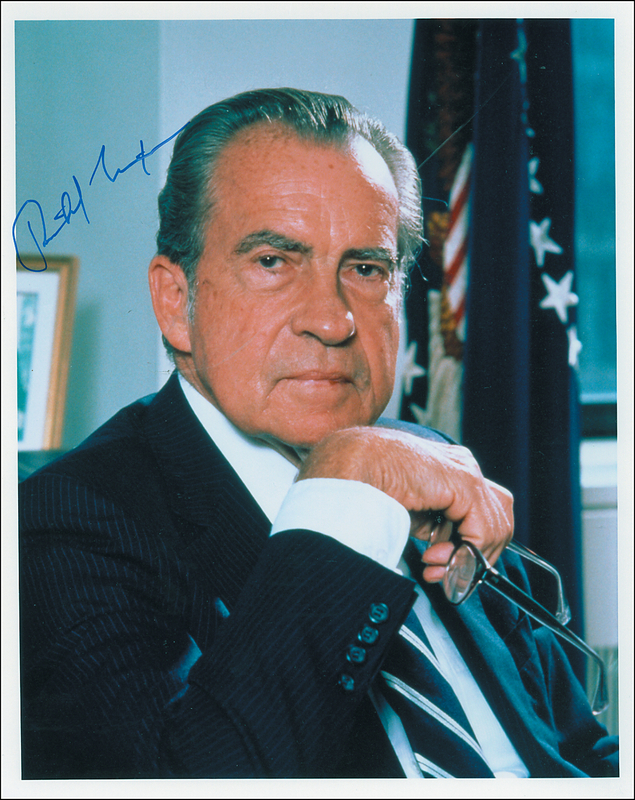 Lot 128 Richard Nixon