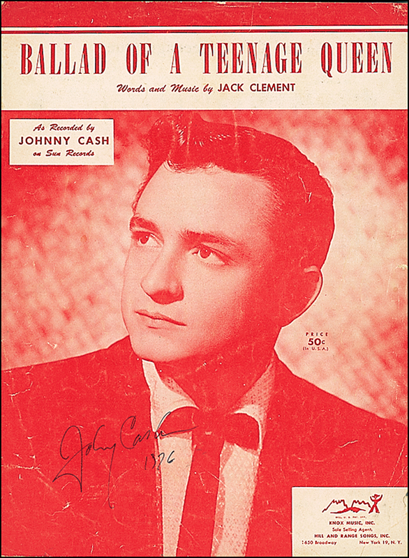 Lot 725 Johnny Cash