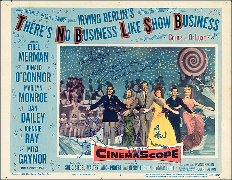 Lot 1237 There’s No Business Like Show Business