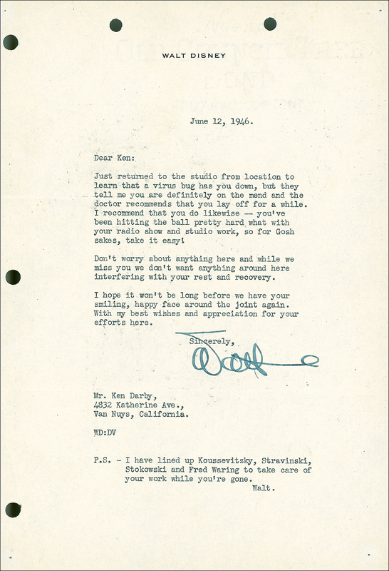 Lot 670 Walt Disney