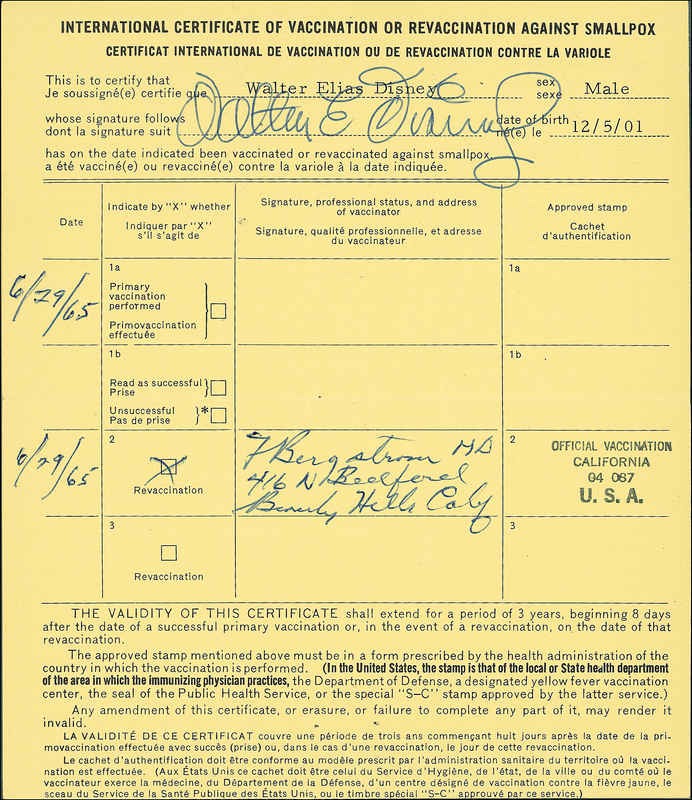 Lot 671 Walt Disney