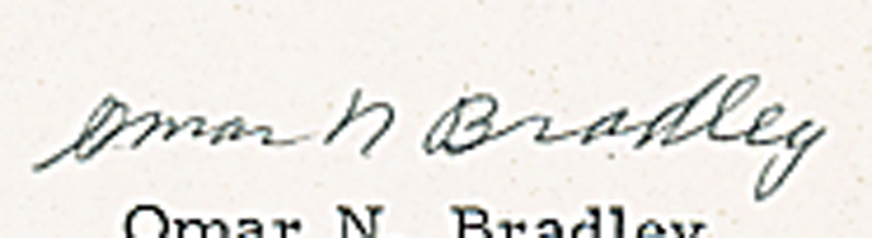 Lot 384 Omar Bradley