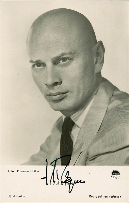 Lot 933 Yul Brynner