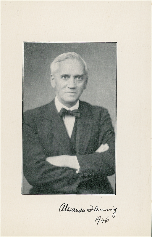 Lot 248 Alexander Fleming