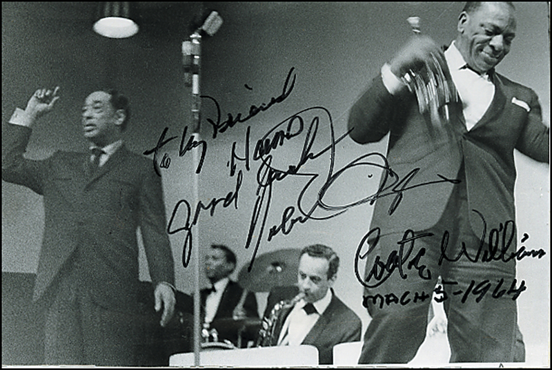 Lot 744 Duke Ellington and Cootie Williams