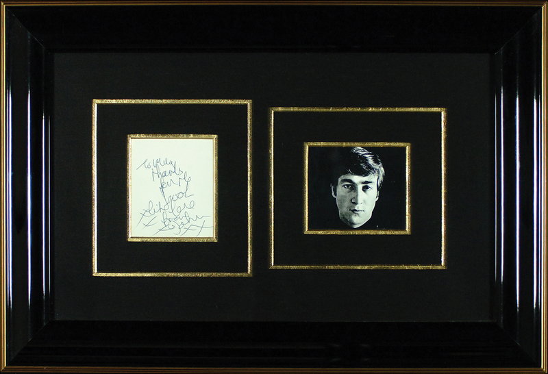 Lot 708 Beatles: Lennon, John
