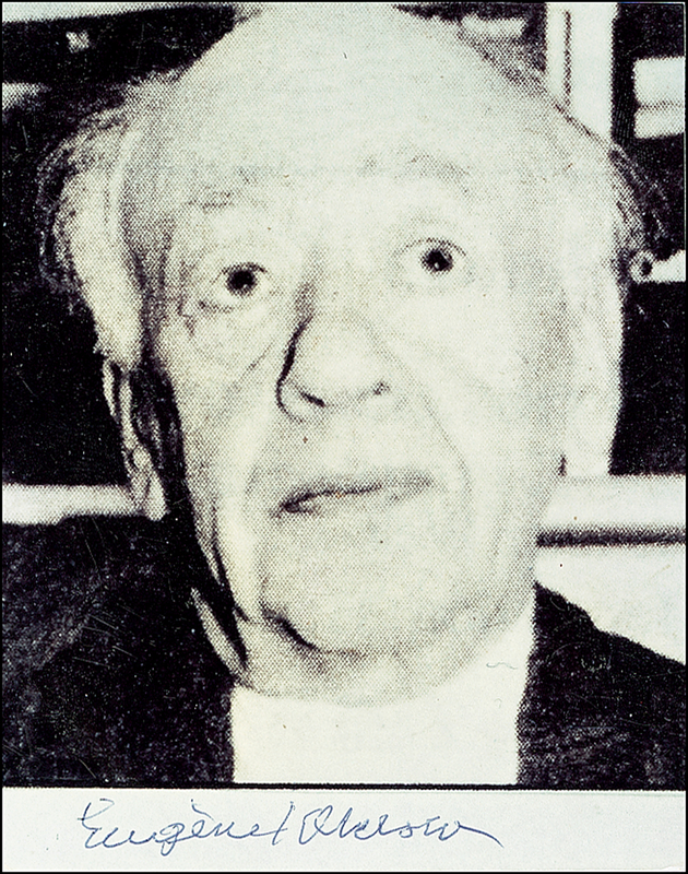 Lot 581 Eugène Ionesco