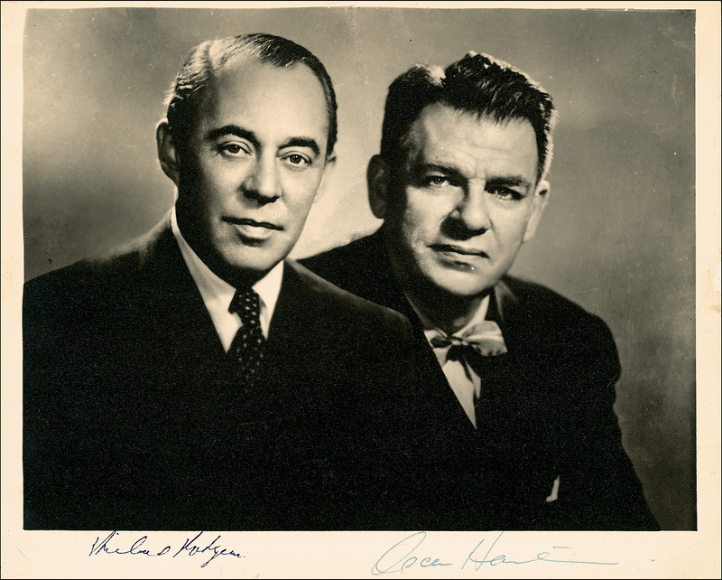Lot 836 Rodgers and Hammerstein