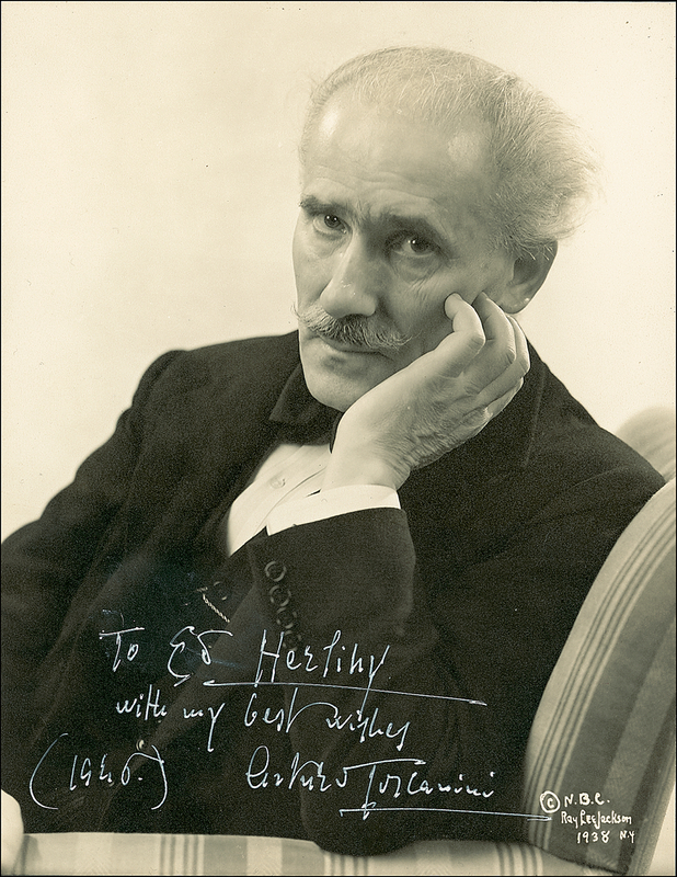 Lot 867 Arturo Toscanini