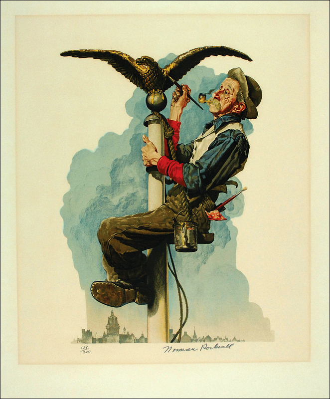 Lot 623 Norman Rockwell