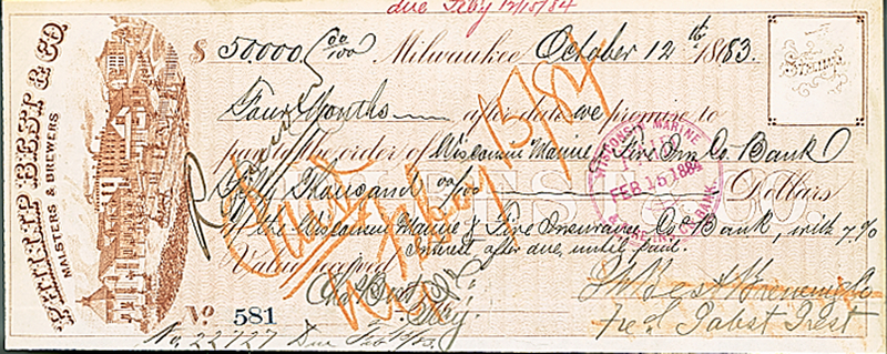 Lot 322 Frederick Pabst