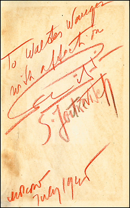 Lot 983 Sergei Eisenstein and S. J. Yutkevich