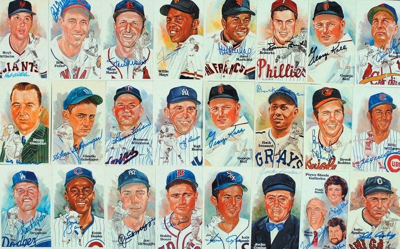 Lot 1308 Baseball Hall of Famers