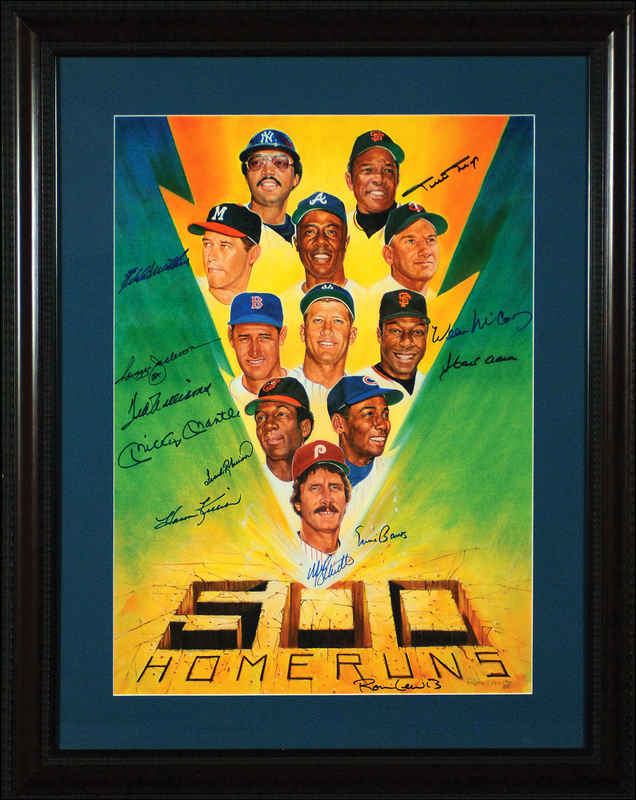 Lot 1301 Baseball: 500 Home Run Club