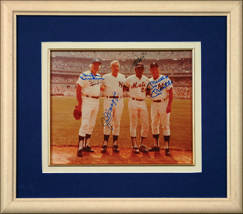Lot 1310 Baseball Hall of Famers