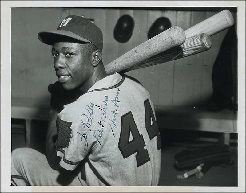 Lot 1286 Hank Aaron