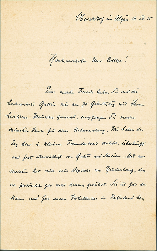 Lot 340 Wilhelm Röntgen