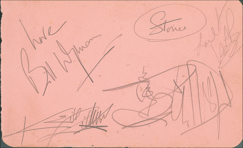 Lot 837 Rolling Stones