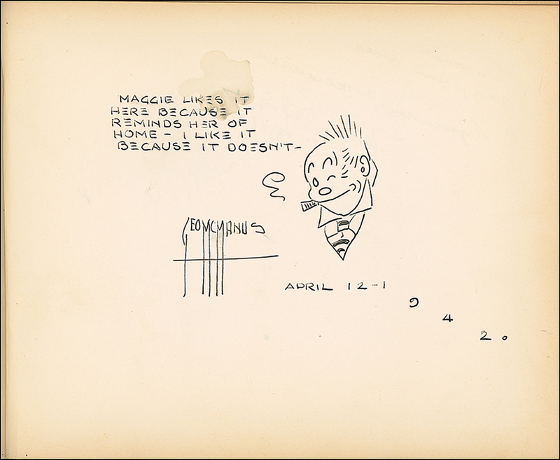 Lot 1250 Vintage Autograph Album