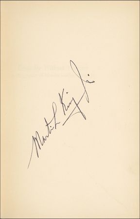 Lot #287 Martin Luther King, Jr - Image 1
