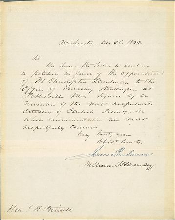 Lot #8 James Buchanan