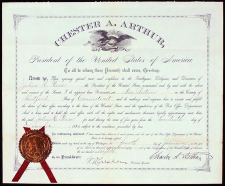 Lot #6 Chester A. Arthur