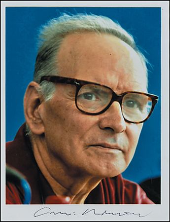 Lot #802 Ennio Morricone - Image 2