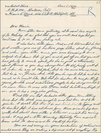 Lot #356 Robert Stroud - Image 1