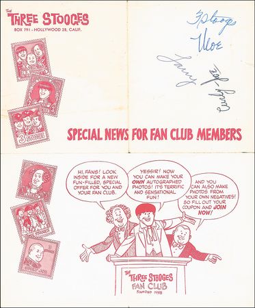 Lot #1239 Three Stooges - Image 1