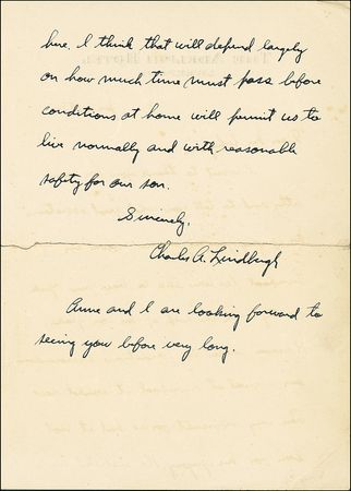 Lot #490 Charles Lindbergh - Image 3