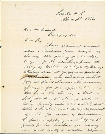 Lot #230 Stephen Douglas - Image 1