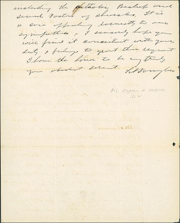 Lot #230 Stephen Douglas - Image 2