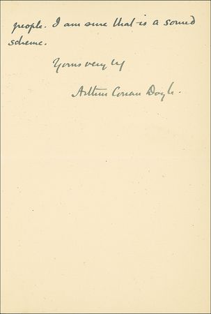 Lot #554 Arthur Conan Doyle - Image 2
