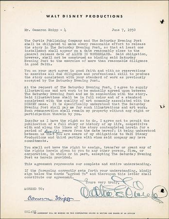 Lot #668 Walt Disney - Image 2